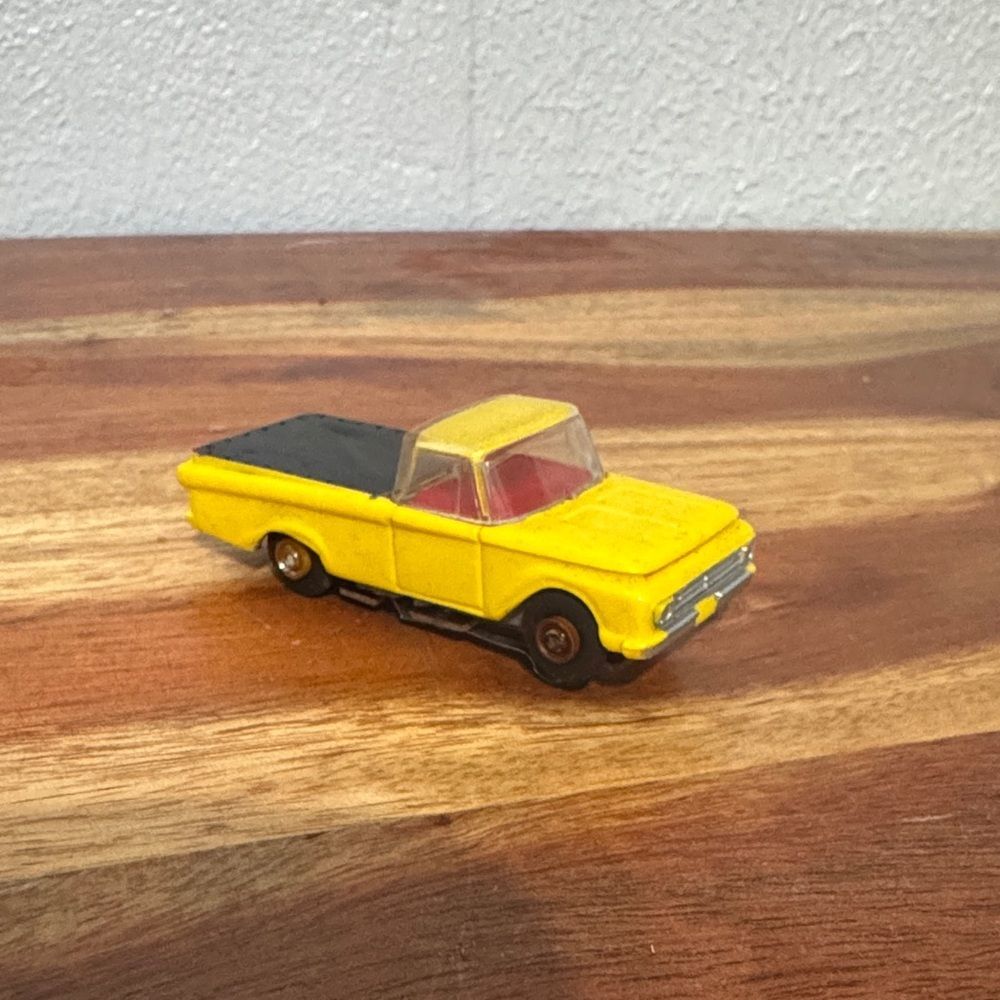 Aurora 1962 Ford Pickup HO Slot Car Model Yellow T-Jet Rare Find NOT Tested